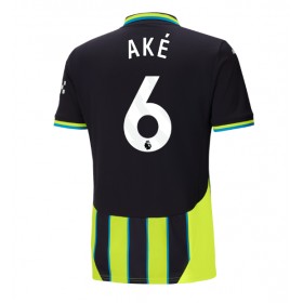 Manchester City Nathan Ake #6 Borta Kläder 2024-25 Kortärmad